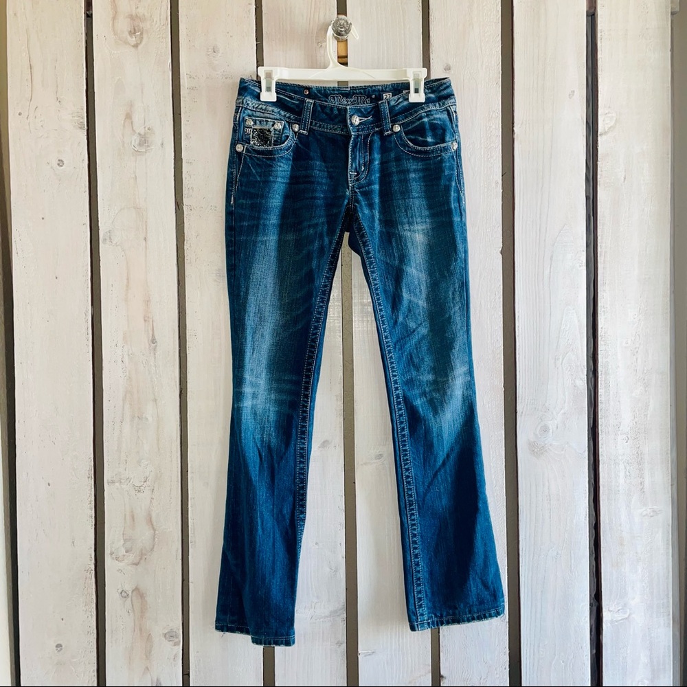 Miss Me bootcut lowrise jeans size 27